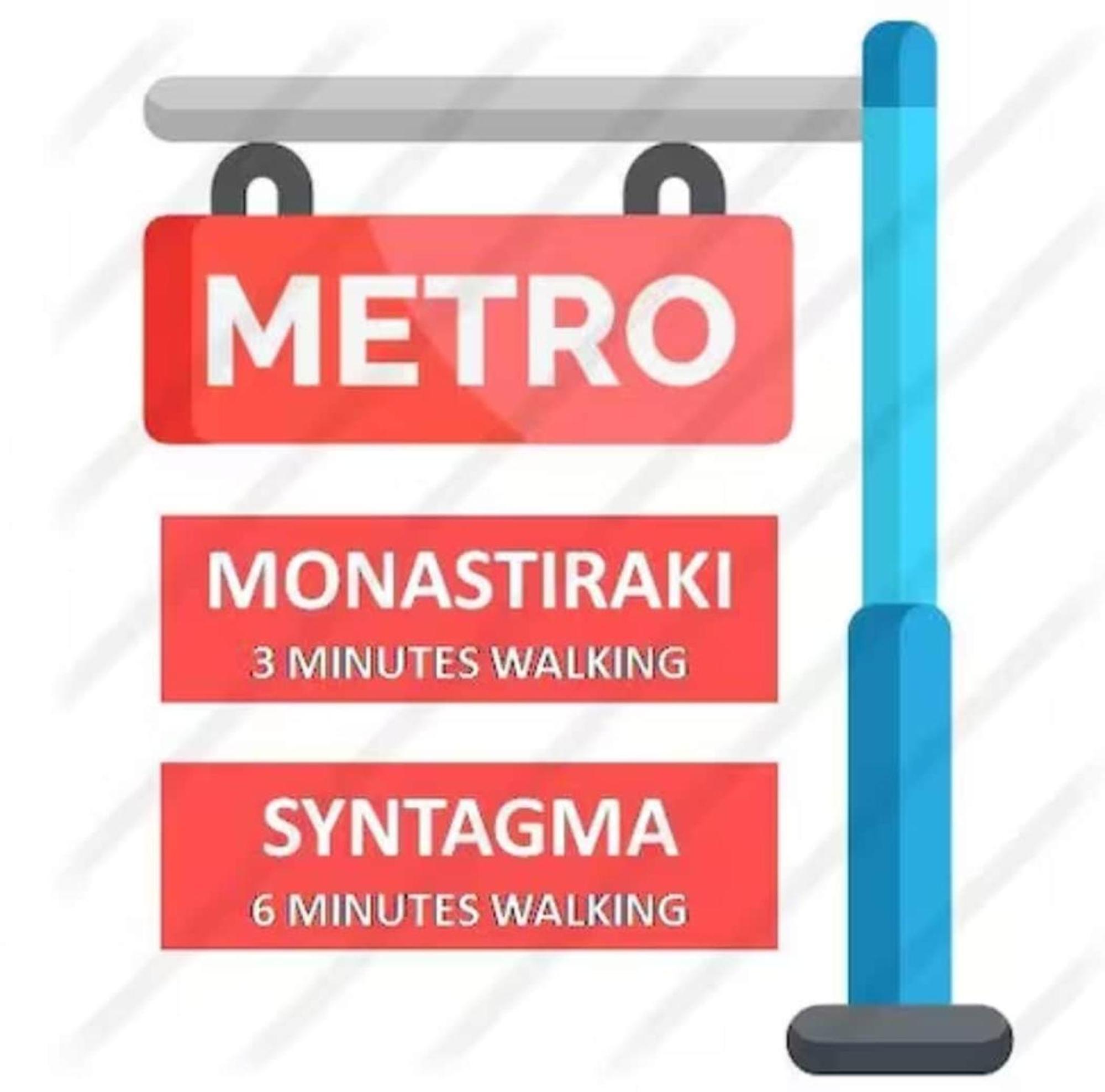 Monastiraki 107 By Superhost Hub Apartment Athena Bagian luar foto