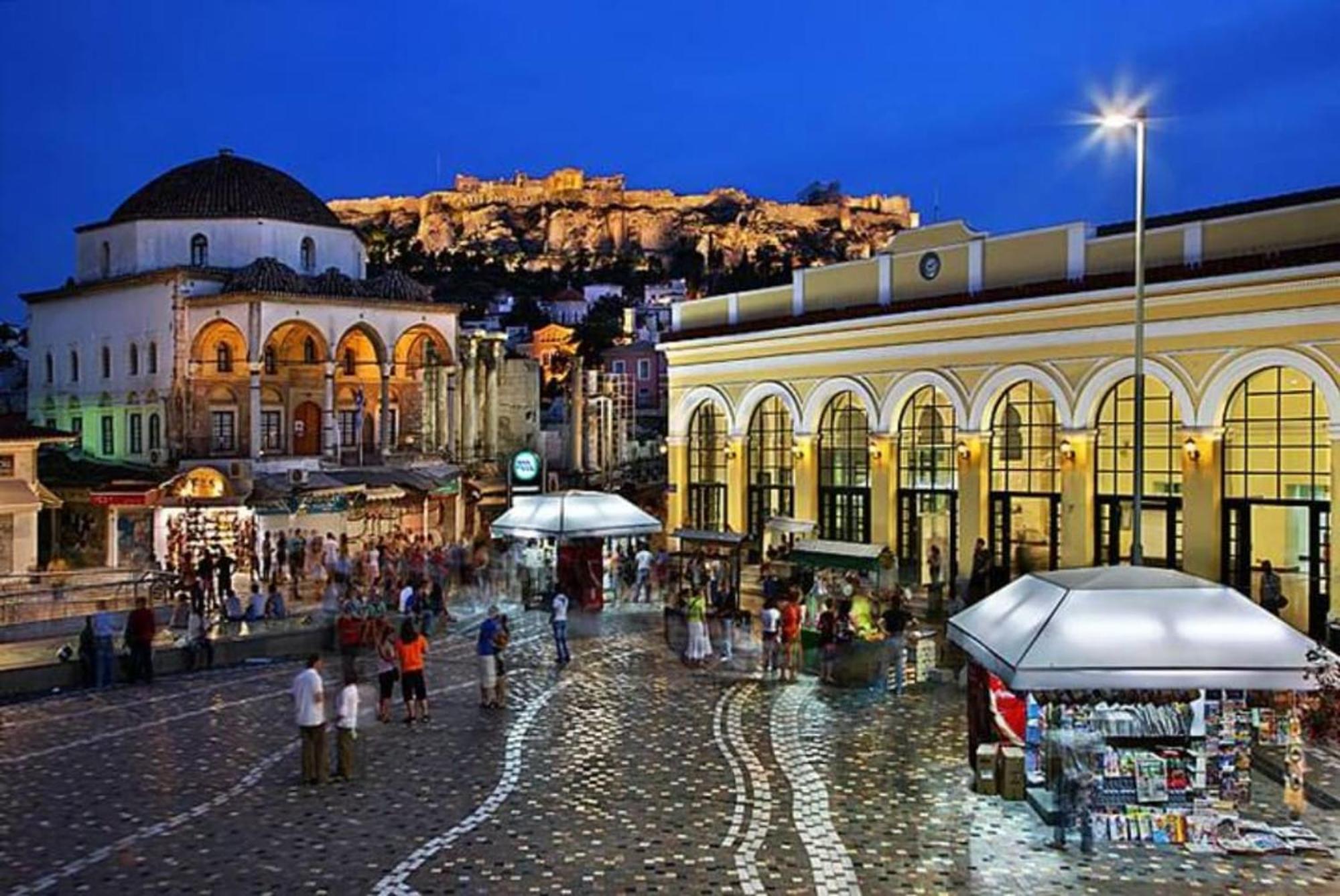 Monastiraki 107 By Superhost Hub Apartment Athena Bagian luar foto
